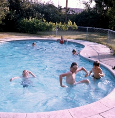 In the Pool on Redlands Street in Fresno